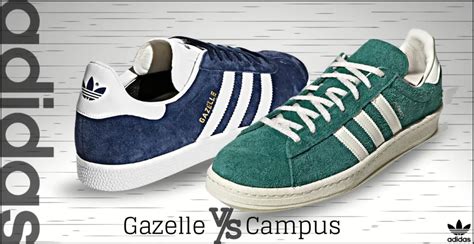 adidas campus vs gazelle|adidas campus vs gazelle shoes.